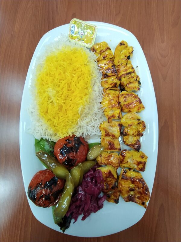 چلو جوجه بدون استخوان