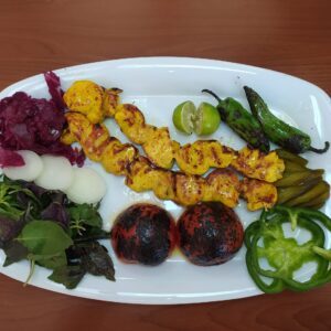 جوجه کباب شام پز