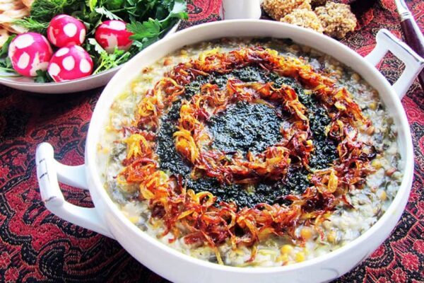 آش شله قلم کار شام پز
